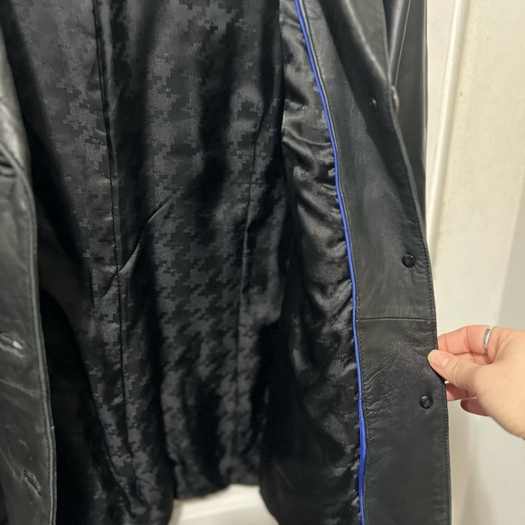 Wilsons Black Leather Jacket Women’s Large - Picture 10 of 16